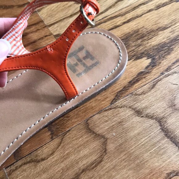 Tommy Hilfiger thong/ sandal 🧡💗 - Picture 6 of 6